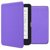 imoshion Canvas Sleepcover Klapphülle Kobo Clara HD - Violett