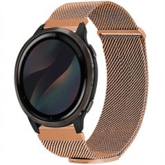 imoshion Magnetisches Milanaise Armband -   Universelle 22 mm Anschluss - Größe M - Rosé gold
