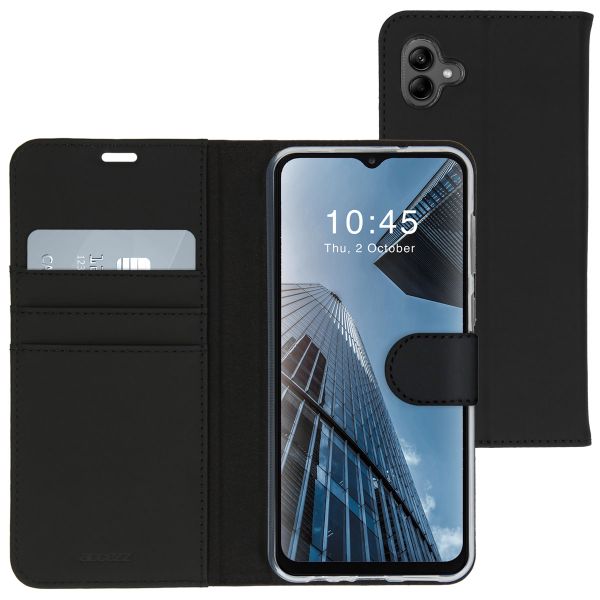 Accezz Wallet TPU Klapphülle für das Samsung Galaxy A04 - Schwarz