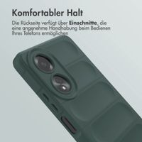 imoshion EasyGrip Back Cover für das Oppo A58 (4G) - Dunkelgrün