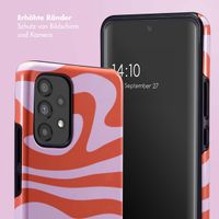 Selencia Vivid Back Cover Samsung Galaxy A53 - Dream Swirl Pink