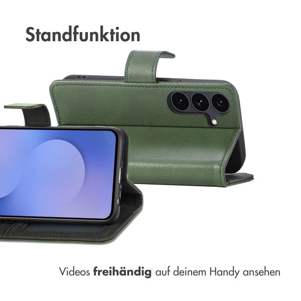 imoshion Luxuriöse Klapphülle Samsung Galaxy S25 FE - Grün