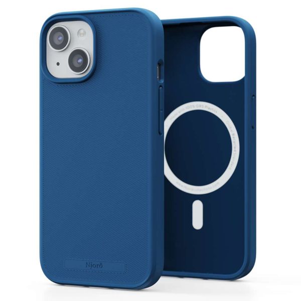 Njorð Collections Slim Case MagSafe für das iPhone 15 - Blue