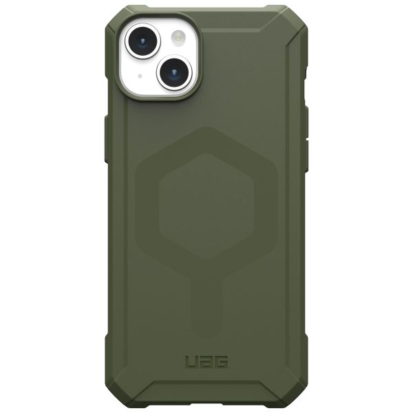 UAG Essential Armor MagSafe für das iPhone 15 Plus - Olive Drab