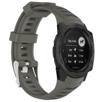 imoshion Silikonband für das  Garmin Instinct - Grau