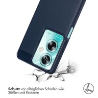 imoshion Brushed Back Cover Oppo A79 - Dunkelblau