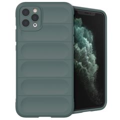 imoshion EasyGrip Back Cover für das iPhone 11 Pro Max - Dunkelgrün