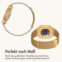 imoshion Mailändische Magnetarmband für Samsung Galaxy Watch 9 (40/44mm) / Watch 8 (40/44mm) / Classic (46mm) - Gold