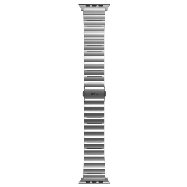 Uniq Strova Steel Link-Armband für die Apple Watch Series 1 bis 10 / SE / Ultra (2) (44/45/46/49 mm) - Sterlingsilber