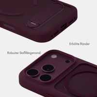 Accezz Hold Backcover mit MagSafe Apple iPhone 18 Pro / 17 Pro - Dark Cherry
