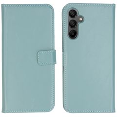 Selencia Echtleder Klapphülle Samsung Galaxy A15 (5G/4G) - Air Blue