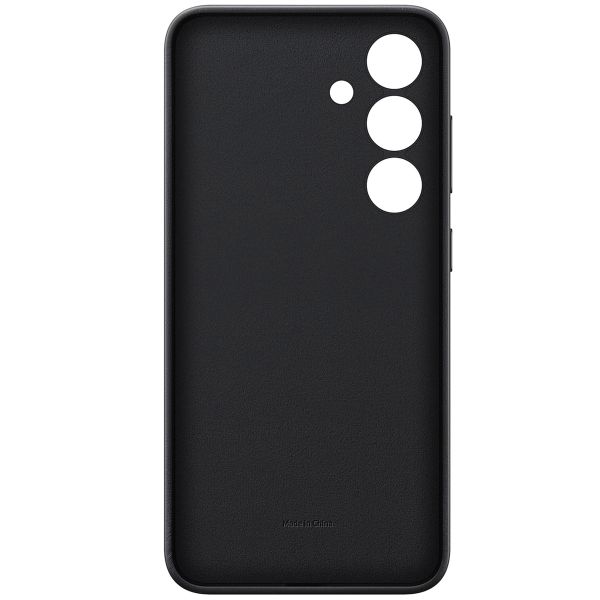 Samsung Original Hülle aus veganem Leder für das Galaxy S24 - Black