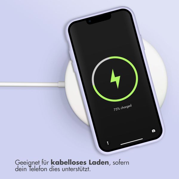 Accezz Liquid Silikoncase Apple iPhone 11 - Violett