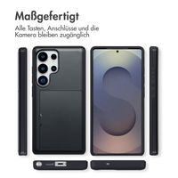 imoshion Backcover mit Kartenfach Samsung Galaxy S25 Ultra - Schwarz