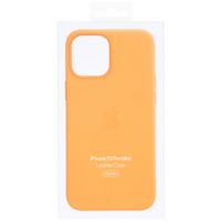 Apple Leder-Case MagSafe für iPhone 12 Pro Max - California Poppy