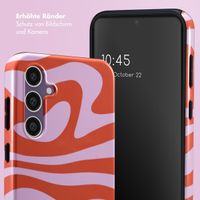 Selencia Vivid Back Cover Samsung Galaxy S23 FE - Dream Swirl Pink