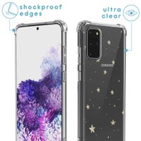 imoshion Design Hülle mit Band für das Samsung Galaxy S20 Plus - Stars Gold