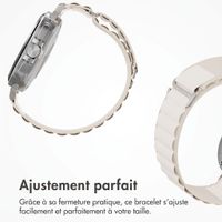 Accezz Nylon Alpine Armband für Samsung Galaxy Watch Ultra 2 (2026) / Ultra (2024/2025) - Polarstern
