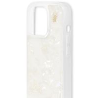 iDeal of Sweden Pearlized Case Apple iPhone 15 Pro - Weiß