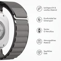 Accezz Nylon Alpine Armband für Samsung Galaxy Watch Ultra 2 (2026) / Ultra (2024/2025) - Dark Grey