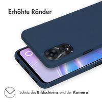 imoshion TPU Color Cover Oppo A78 (4G) - Dunkelblau