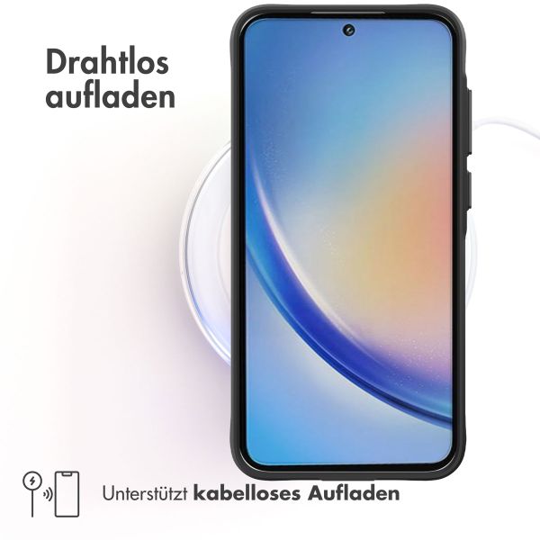 imoshion Rugged Hybrid Carbon Case Samsung Galaxy A35 - Schwarz