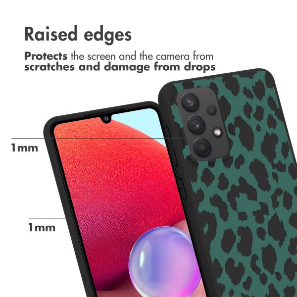 imoshion   Design Hülle für das Samsung Galaxy A33 - Green Leopard