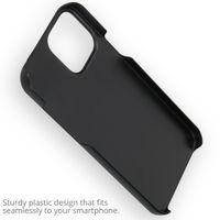 Gestalte deine eigene Apple iPhone 13 Pro Max Hardcase Hülle - Schwarz