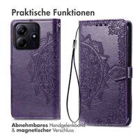 imoshion Mandala Klapphülle Xiaomi Redmi Note 14 (5G) - Violett