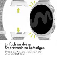 imoshion Nylonarmband für Samsung Galaxy Watch 8 (40/44mm) / Classic (46mm) - Seashell