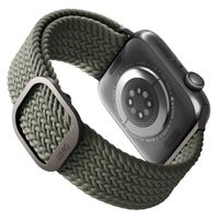Uniq Aspen Geflochtenes Armband für das  Apple Watch Series 1 t/m 11 / SE / Ultra (44/45/46/49 mm) - Cypress Green