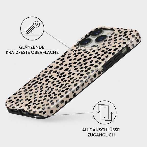 Burga Tough Back Cover für das Apple iPhone 15 Pro - Almond Latte