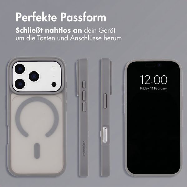 imoshion Color Guard Back Cover mit MagSafe Apple iPhone 18 Pro Max / 17 Pro Max - Grau