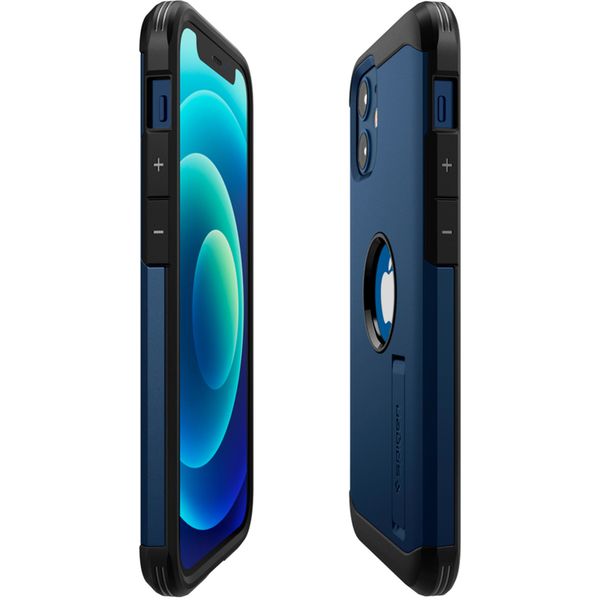 Spigen Tough Armor™ Case für das iPhone 12 Mini - Dunkelblau