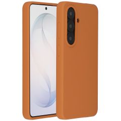 Accezz Liquid Silikoncase mit MagSafe Samsung Galaxy S26 - Orange