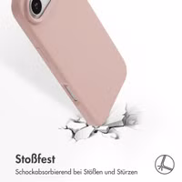 Accezz Liquid Silikoncase mit MagSafe Apple iPhone Air - Rosa