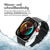 imoshion Silikonband für das  Huawei Watch Fit 4 / 4 Pro - Schwarz