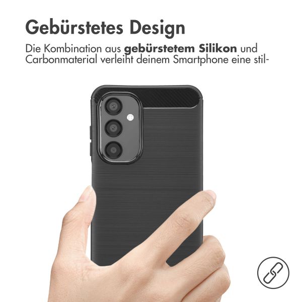 imoshion Brushed Back Cover Samsung Galaxy A26 - Schwarz