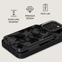 Burga Magnetische Powerbank 5.000 mAh - Geeignet für MagSafe und Qi2 - Nocturnal / Gunmetal