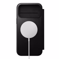 Nomad Modern Leather Folio Klapphülle Apple iPhone 17 Pro Max - Schwarz
