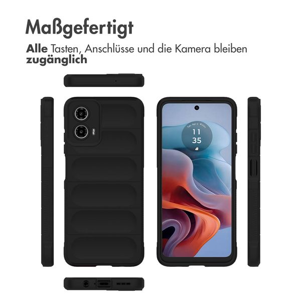 imoshion EasyGrip Backcover Motorola Moto G34 - Schwarz
