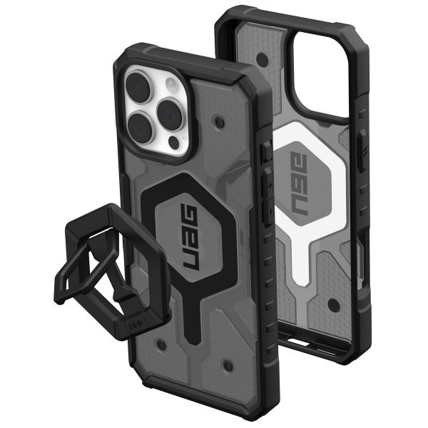 UAG Pathfinder Backcover MagSafe mit Magnetic Ring Stand Apple iPhone 16 Pro Max - Ash Black