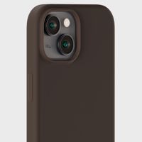 Holdit Silicone Case für das Apple iPhone 15 - Chocolate