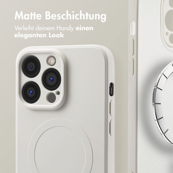 imoshion Color Back Cover mit MagSafe Apple iPhone 14 Pro - Beige