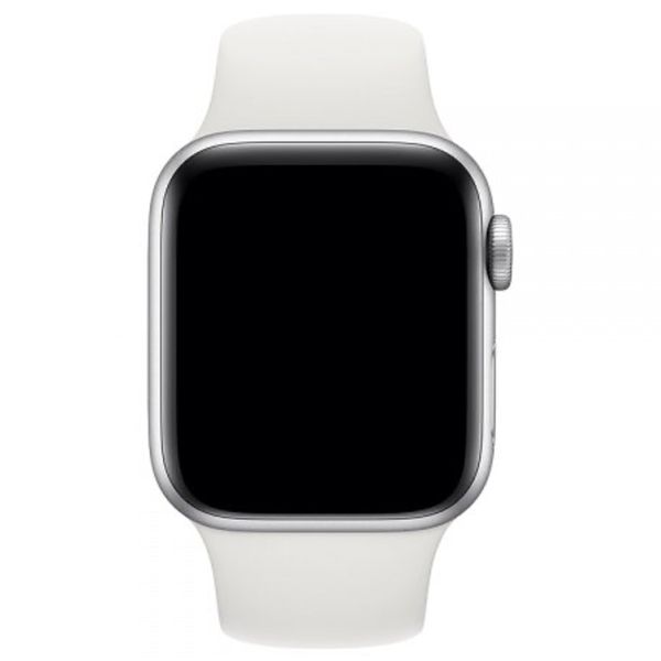 Apple Sport Band für Apple Watch Series 1-9 / SE - 38/40/41 mm / Series 10 - 42 mm - White