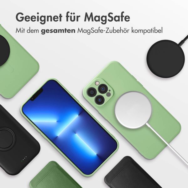 imoshion Color Back Cover mit MagSafe Apple iPhone 13 Pro Max - Grün