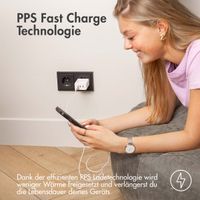 Accezz Power Pro Gan Ultra Fast Wall Charger - 65W - Weiß