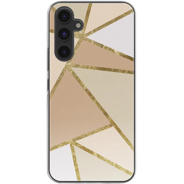 imoshion  Design Hülle für das Samsung Galaxy A54 - Graphic Beige