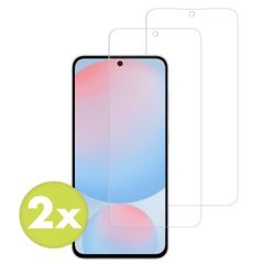 Accezz Displayschutz 2er-pack aus gehärtetem Glas Samsung Galaxy S25 FE