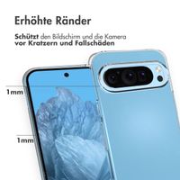 Accezz TPU Clear Cover für das Google Pixel 9 / 9 Pro - Transparent